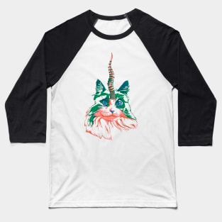 Fluffy Unicat Baseball T-Shirt